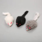 Plush Long-Tail Mouse Cat Toy