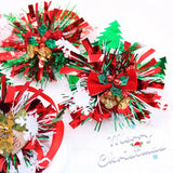 Christmas Dog Bowtie with Bell 50-Pack (Pet Grooming Accessory)