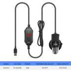 USB Mini Aquarium Heater Rod (Submersible, 18–34°C Adjustable)