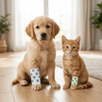 Breathable Self-Adhesive Dog Paw Wrap (Non-Woven, Elastic, Printed)