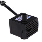 Compact Submersible Filter Pump (1.1M Cord, AC 220V, 3W, Fish Tank)