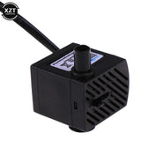 Compact Submersible Filter Pump (1.1M Cord, AC 220V, 3W, Fish Tank)