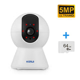 KERUI 4K 8MP Smart WiFi Pet Camera with Night Vision, AI Alerts & Tuya Integration