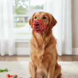 Adjustable Anti-Bite Dog Muzzle (Buckle, Stops Barking, All Breeds)