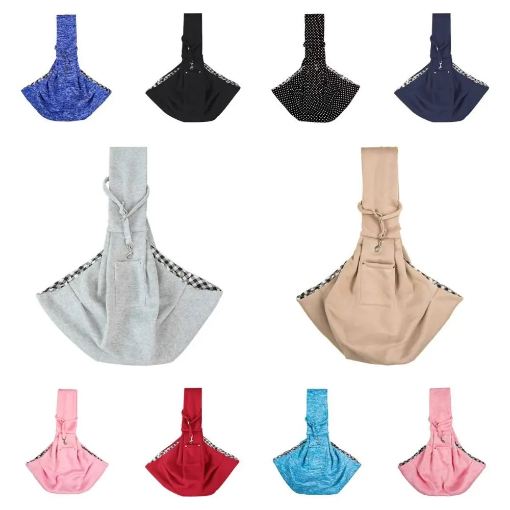 Breathable Pet Crossbody Tote Bag (Large Capacity, Pockets, Shoulder)