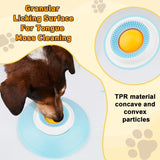 Dog Lick Bowl with Ball (Anti-Slip, Anxiety Relief Slow Feeder)