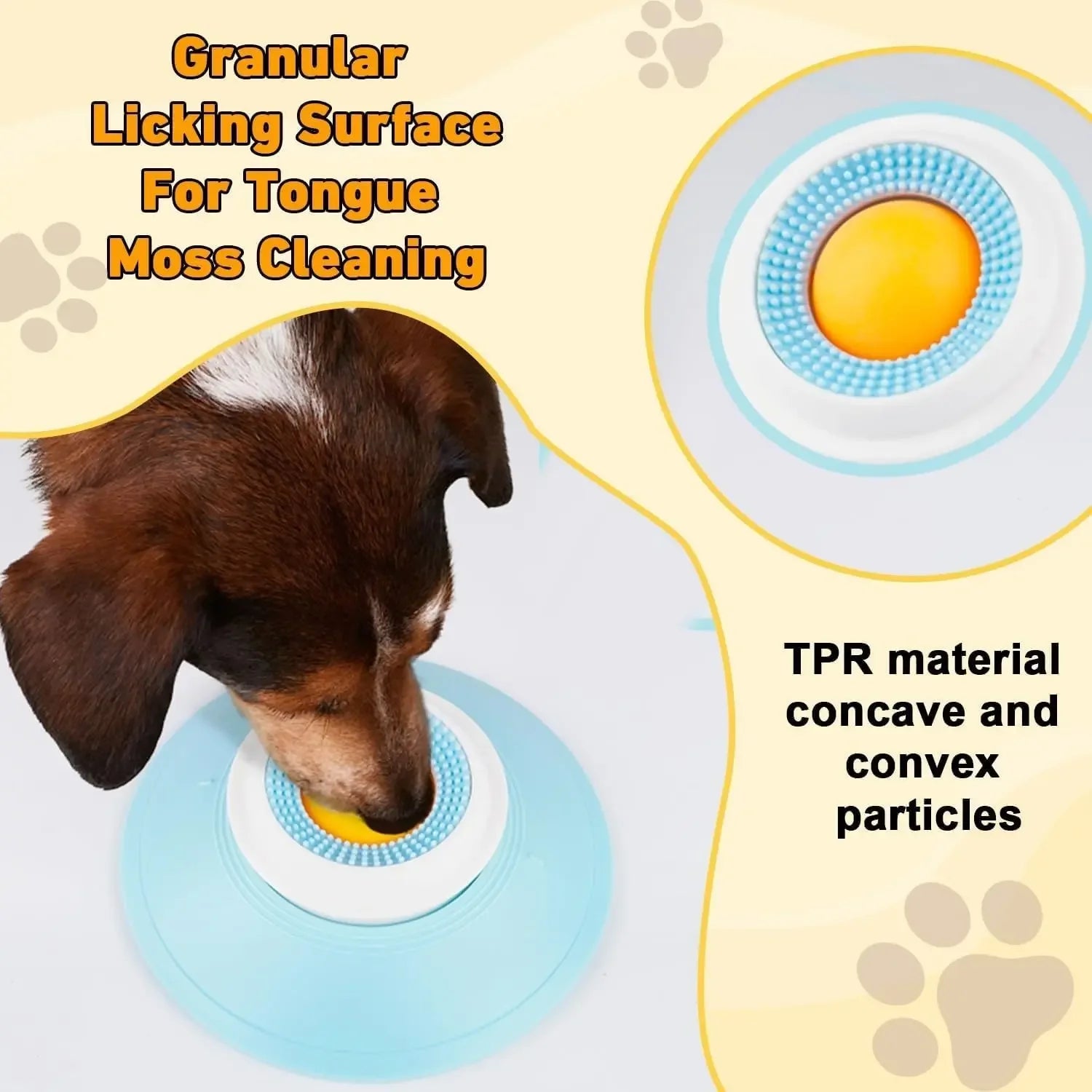 Dog Lick Bowl with Ball (Anti-Slip, Anxiety Relief Slow Feeder)