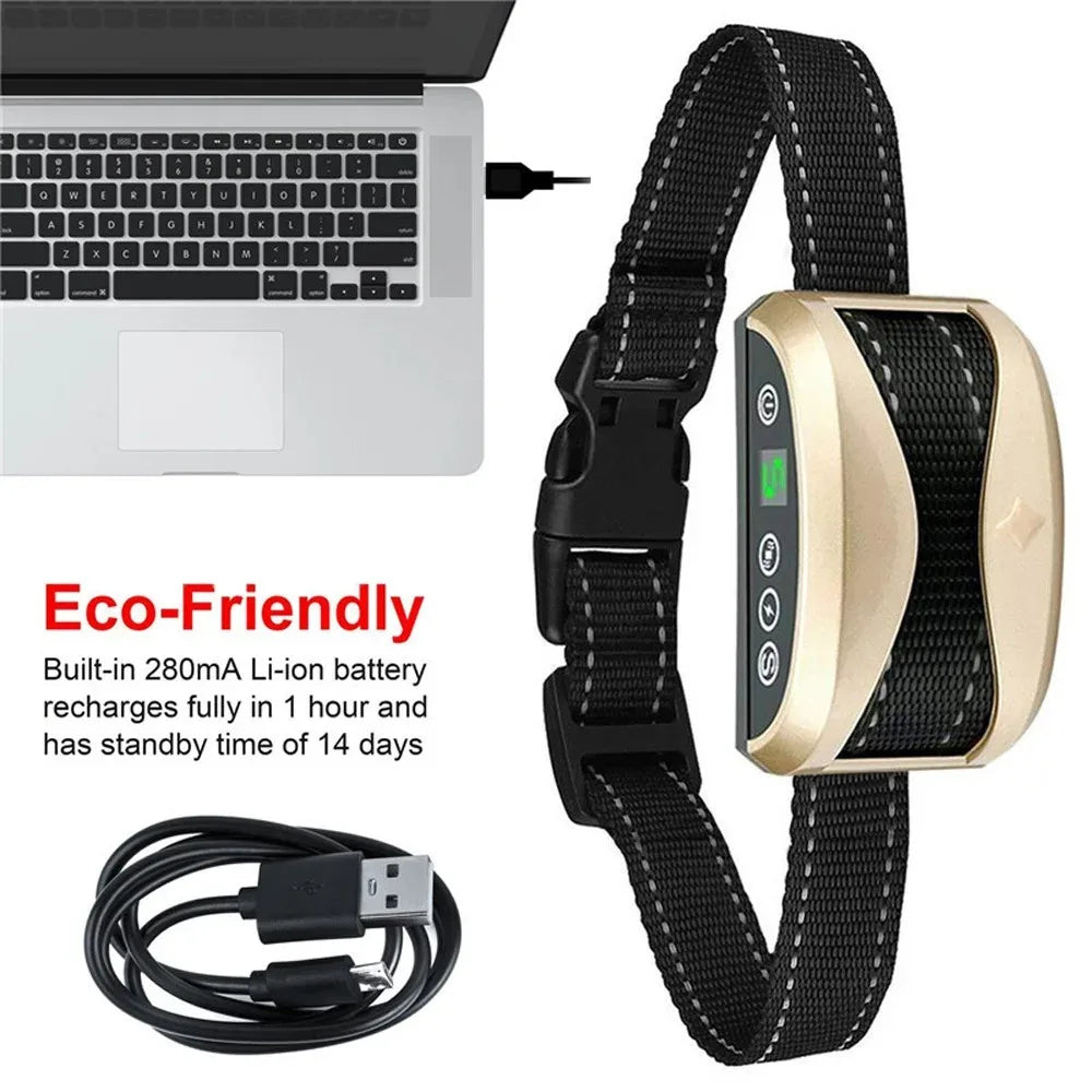 Rechargeable Anti-Bark Dog Training Collar