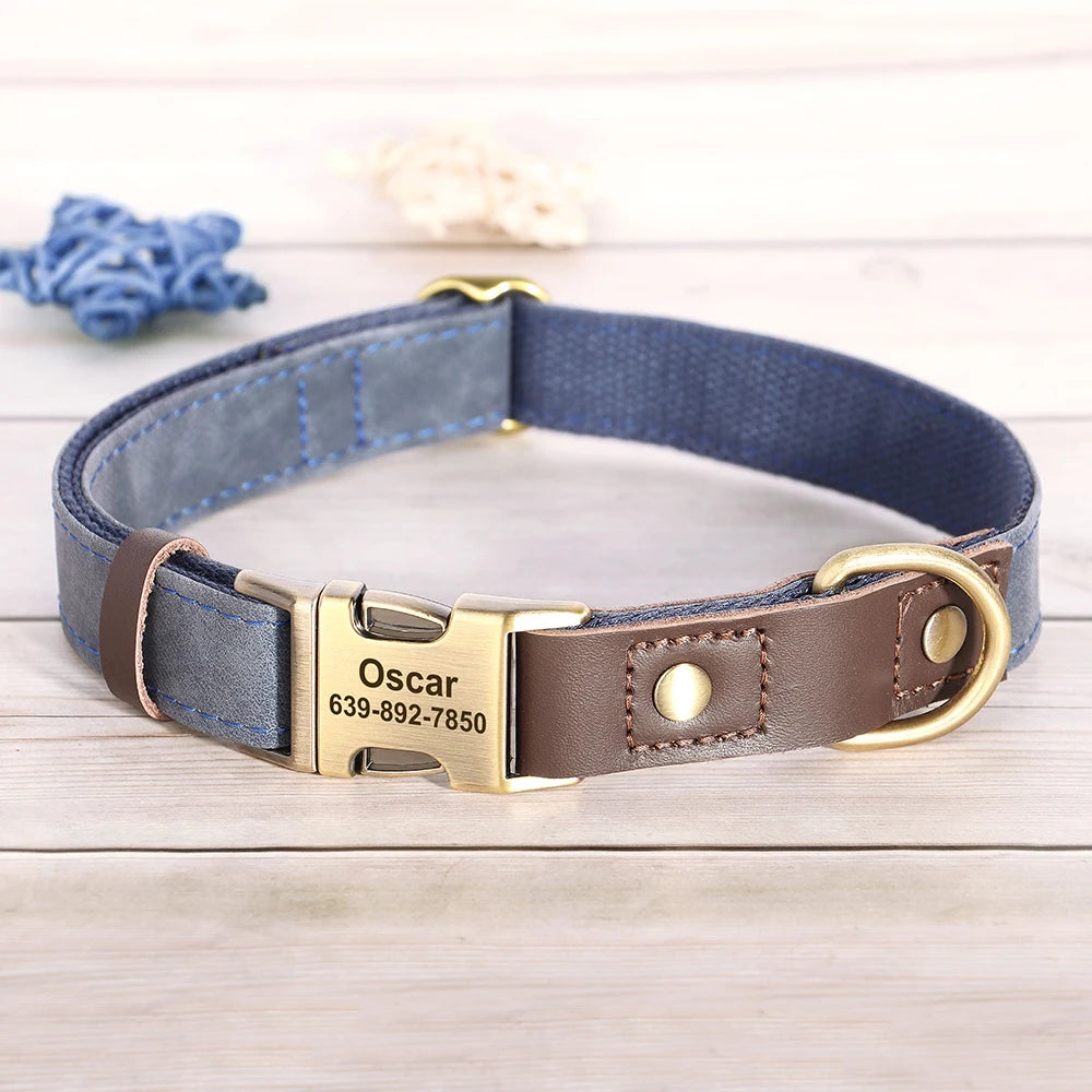 Personalized Dog Collar & Leash Set