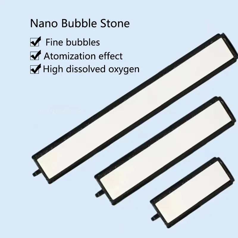 Nano Air Stone Bubble Bar (10cm, Fine Micro-Bubbles, Aquarium)