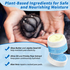 Natural Paw Protector Cream — Moisturizing Softener for Dry, Cracked Pads
