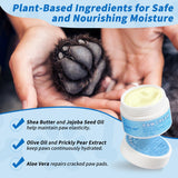 Natural Paw Protector Cream — Moisturizing Softener for Dry, Cracked Pads
