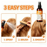 Pet Detangling Spray — Leave-In Conditioner for Dogs & Cats, No-Rinse, 50ml