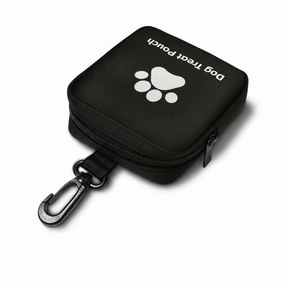 Waterproof Dog Snack Bag with Hanging Ring (Zipper, Large Capacity)