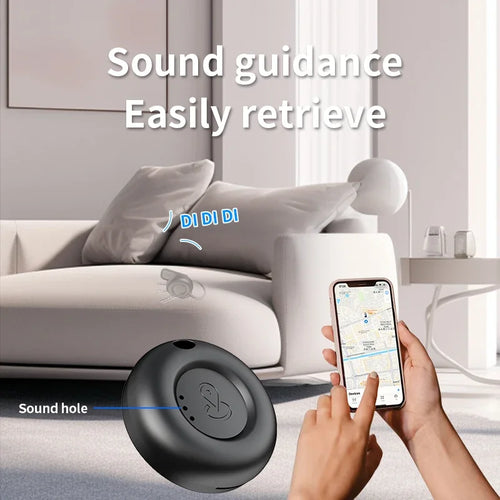 Bluetooth GPS Tracker for Apple Find My - AirTag-Style for Kids, Pets & Bikes