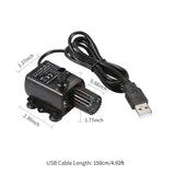 Mini Brushless Submersible Water Pump (DC5V, Ultra-Quiet, Fountain & Aquarium)