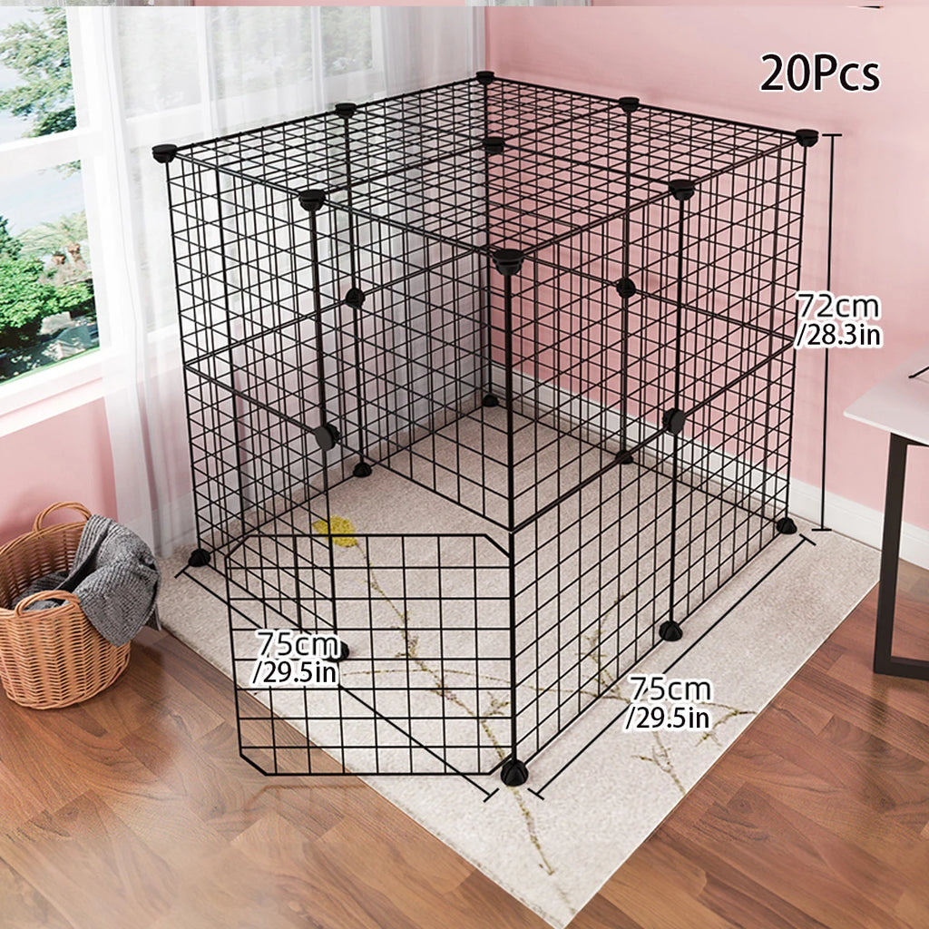 Wire Mesh Pet Cage & Barrier System