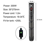 Aquarium Submersible Heater with Thermostat 50–500W