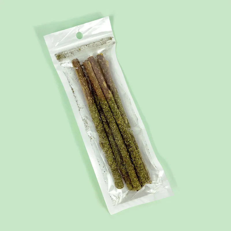 Natural Peppermint Cat Chew Stick