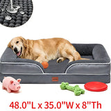 Waterproof Pet Bed with Removable Cover (Machine Washable)