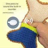 Plush Squeaky Bone Toy — Chew Toy for Small & Medium Dogs