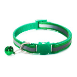 Reflective Cat Collar with Bell — Adjustable Kitten Safety Necklace