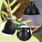 Aluminum Reptile Dome Lamp Cover — Insulated Heat Lamp Shade