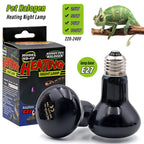 E27 Night Heat Lamp — UV Reptile Bulb for Amphibians & Snakes, 25W-100W
