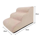 Anti-Slip Detachable Sponge Pet Ladder, 2-4 Layers
