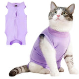 Post-Surgery Recovery Jumpsuit for Cats & Puppies — Soft Anti-Licking Suit