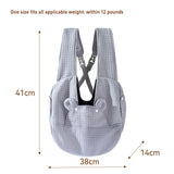 Portable Pet Chest Backpack (Outdoor, Travel, Cats & Dogs)