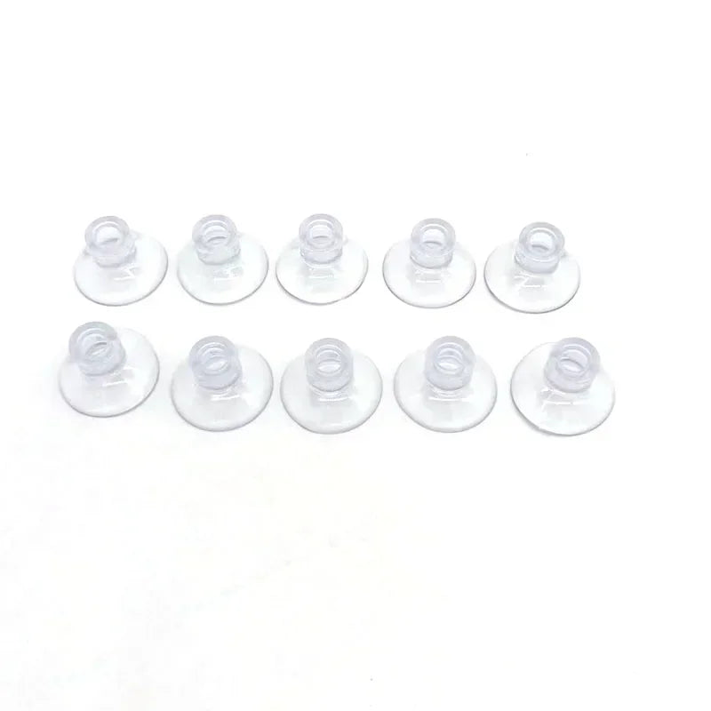 Aquarium Air Tube Suction Cup Holder Clips 10-Pack