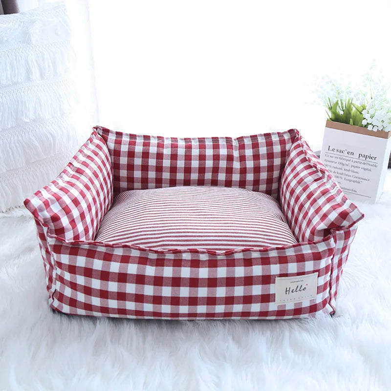 Sofa-Style Pet Kennel Bed