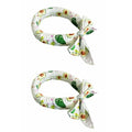 Pet Cooling Ice Scarf 2-Pack (Adjustable, Breathable, Reusable)