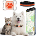 No-Subscription Pet GPS Tracker for Dogs & Cats with Free Collar - Waterproof Real-Time