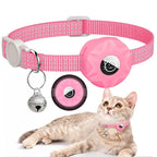AirTag Collar Silicone Sleeve — Reflective Tracker Holder with Bell