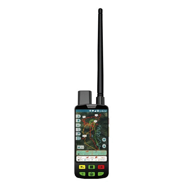Multi-Dog GPS Tracker & Remote Training Device with Handheld Unit for Working Dogs