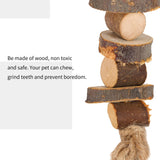 Wooden Chew Toys Set (3 Pcs) — Molar Care for Hamsters & Small Pets