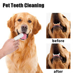 50-Count Pet Finger & Beauty Wipes — Teeth, Ear & Eye Cleaning for Dogs & Cats