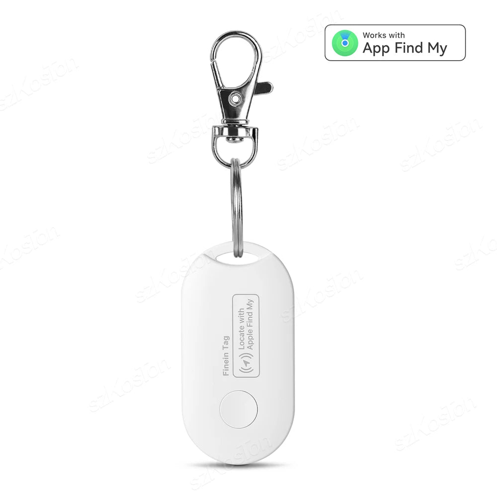 Bluetooth Smart Tag GPS Locator for Luggage & Keys - Apple Find My Compatible (iOS)