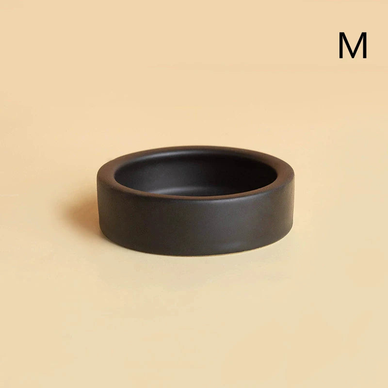 Anti-Escape Ceramic Reptile Feeder Dish — For Geckos, Snakes & Crawling Insects