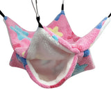Cozy Fleece Hideout Hammock for Hamsters, Guinea Pigs & Sugar Gliders