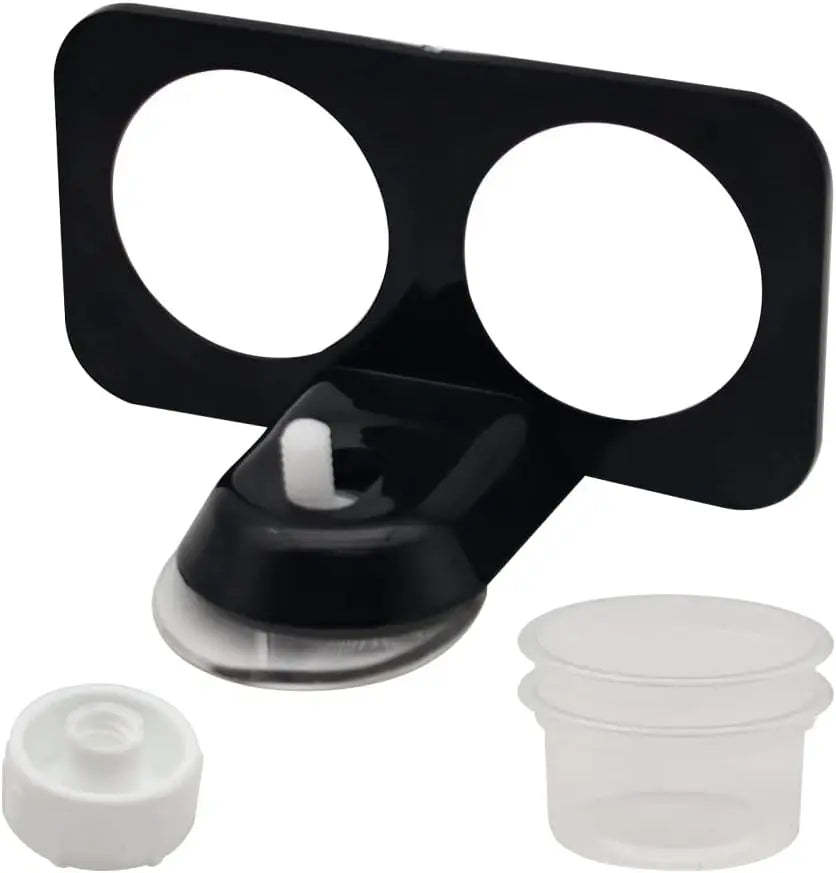 Gecko Feeder Ledge — Detachable Suction Cup Dish for Arboreal Reptiles