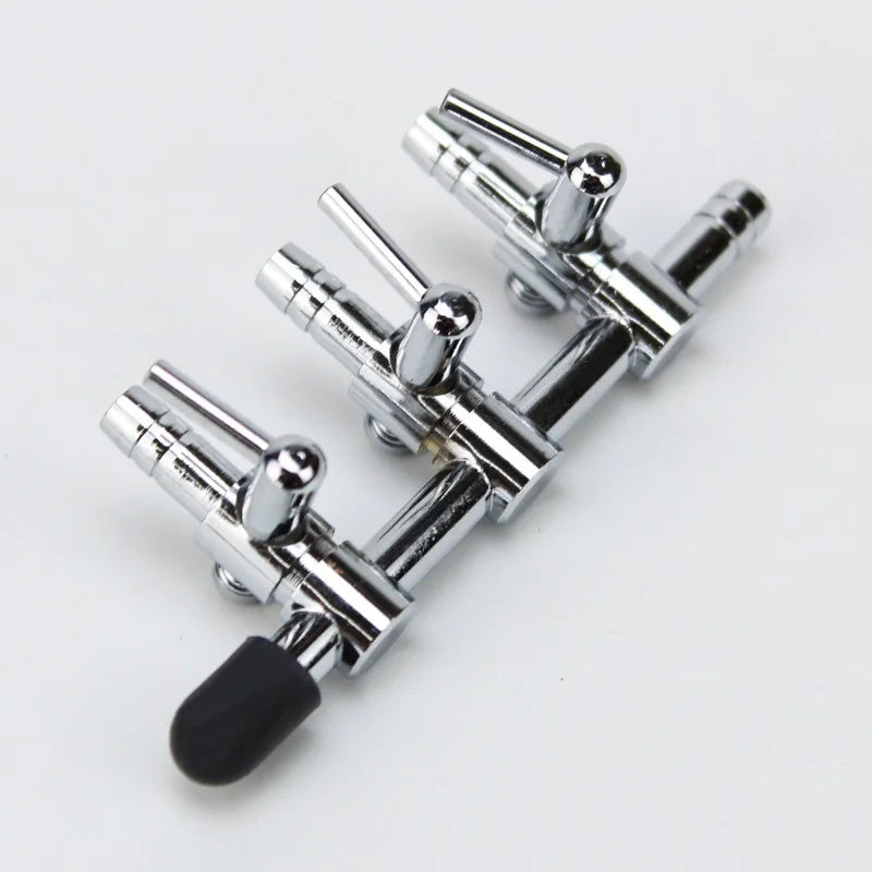 Stainless Steel Aquarium Air Flow Splitter & Valve (Adjustable)