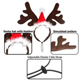Christmas Antler Headband for Pets (Party Cosplay Headwear)