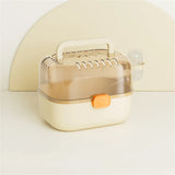 Transparent Hamster Habitat — Mini Villa-Style Small Pet Cage