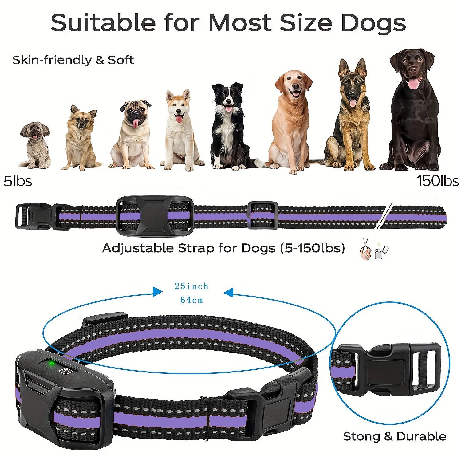1000M Waterproof Dog Training Collar