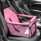 Dog Car Seat with Storage Pockets (Universal, Non-Slip, Small & Medium Dogs)