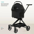 High-End Directional Pet Cart Stroller with Separable Bag for Dogs & Cats