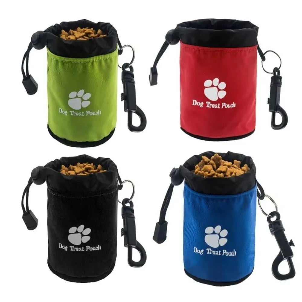 Dog Treat Training Pouch (Hands-Free, Leak-Proof, Belt Clip)